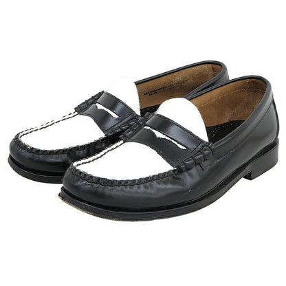 G.H.BASS Leather Bi-Color Loafers Size 7