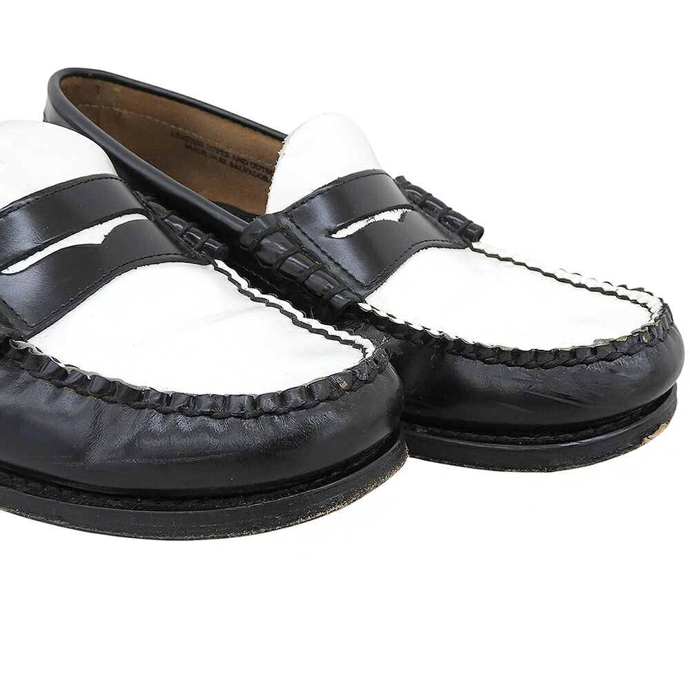 G.H.BASS Leather Bi-Color Loafers Size 7