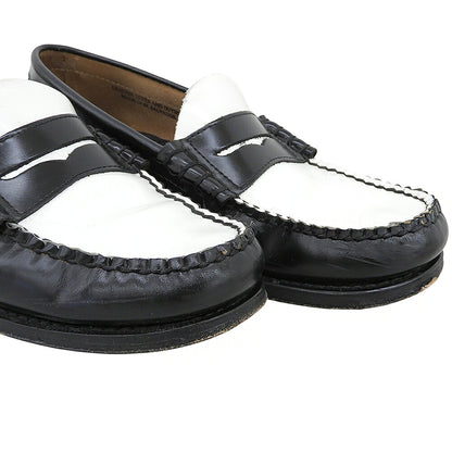 G.H.BASS Leather Bi-Color Loafers Size 7