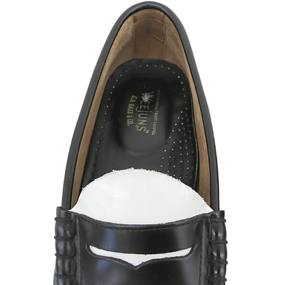 G.H.BASS Leather Bi-Color Loafers Size 7