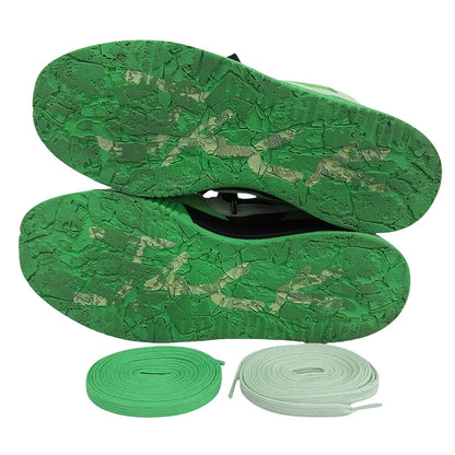 NIKE CJ1 T-REXX Jumpman Green Leather Sneakers Size 10.5(US)