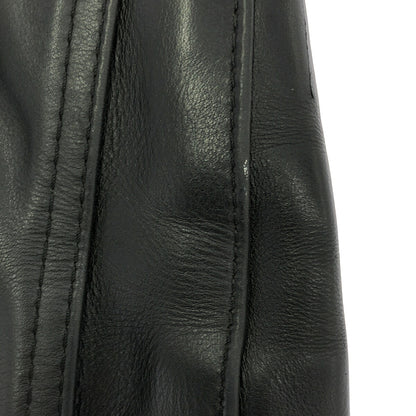 VANSON Black Leather Pants Size 31