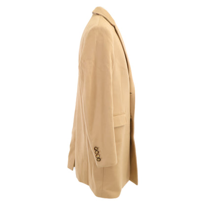 BURBERRY Cashmere Blend Wool Notched Lapel Coat Size 50