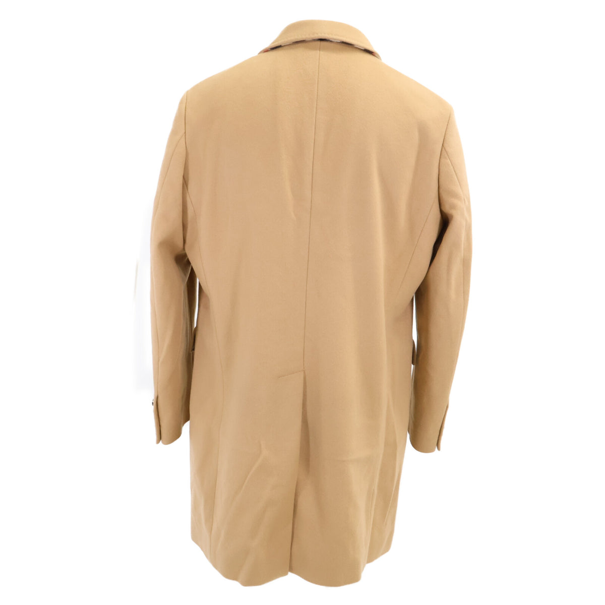 BURBERRY Cashmere Blend Wool Notched Lapel Coat Size 50