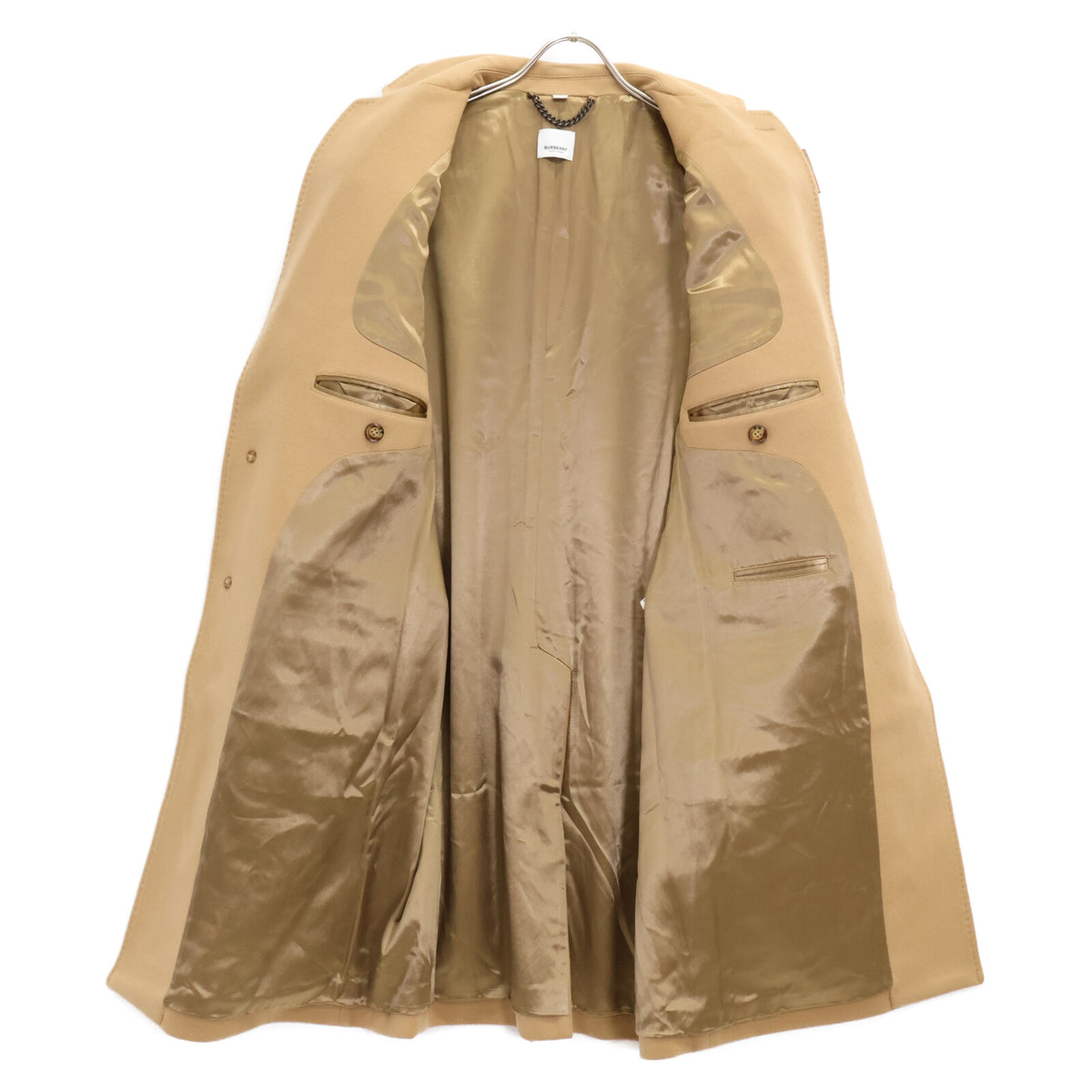BURBERRY Cashmere Blend Wool Notched Lapel Coat Size 50