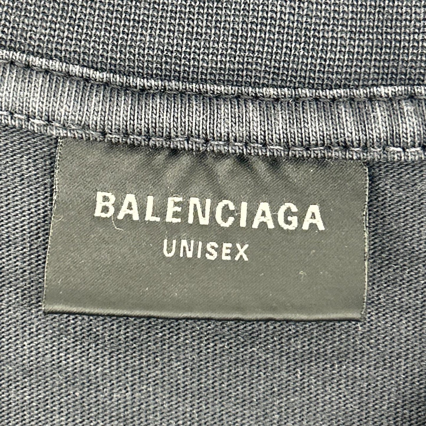 BALENCIAGA Black "I LOVE PARIS" T-Shirt Size XS