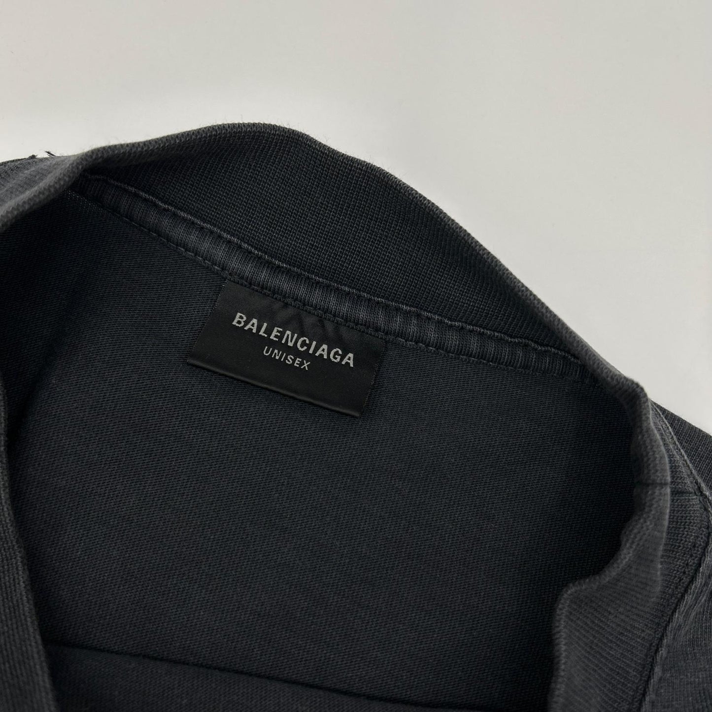 BALENCIAGA Black "I LOVE PARIS" T-Shirt Size XS