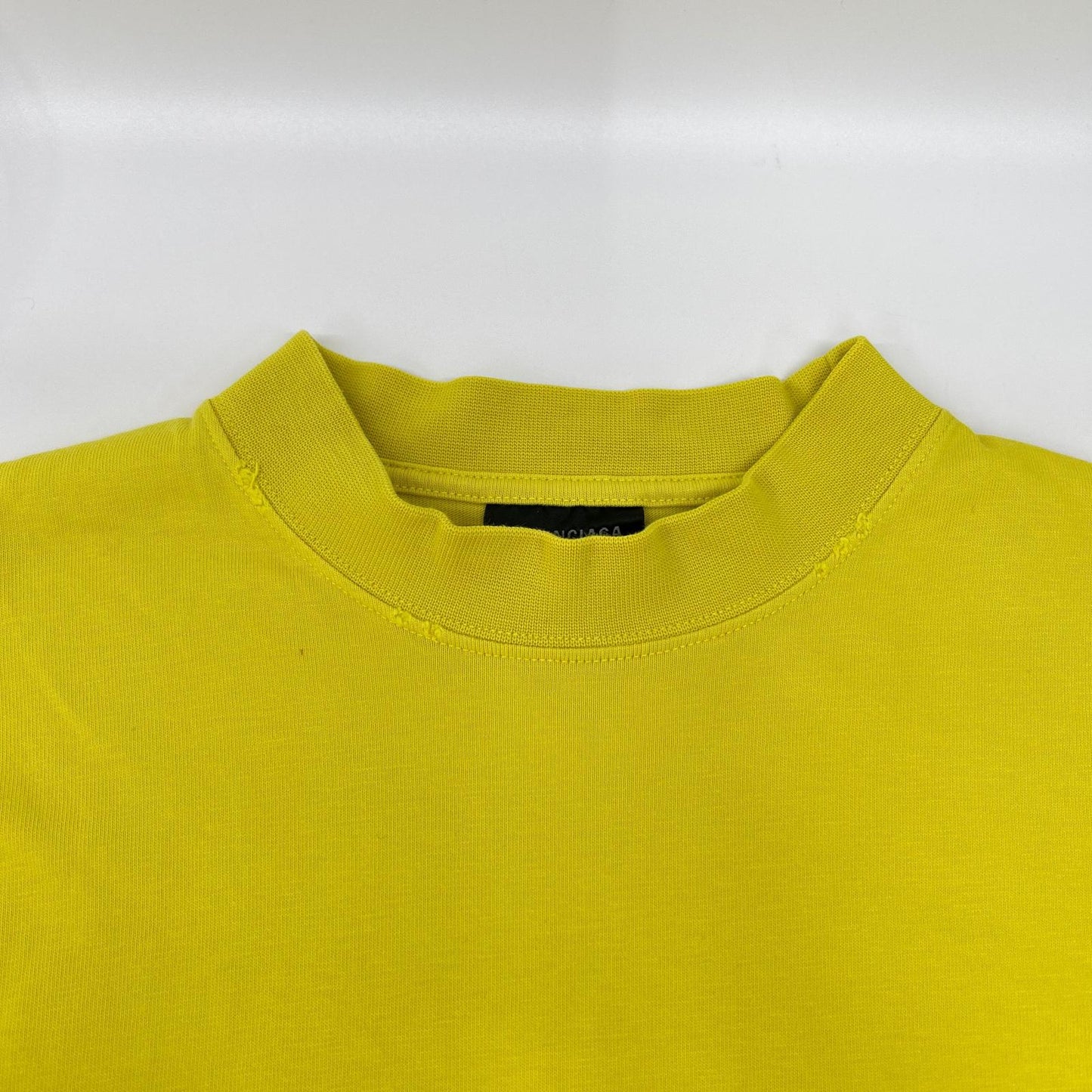 BALENCIAGA Yellow DARKWAVE Oversized T-Shirt Size L