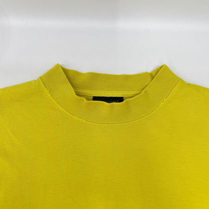 BALENCIAGA Yellow DARKWAVE Oversized T-Shirt Size L