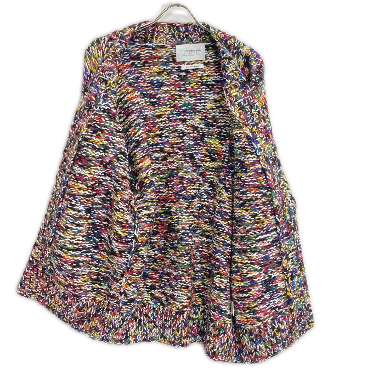 TOMORROWLAND Multi Mixed Yarn Cardigan Jacket Size F