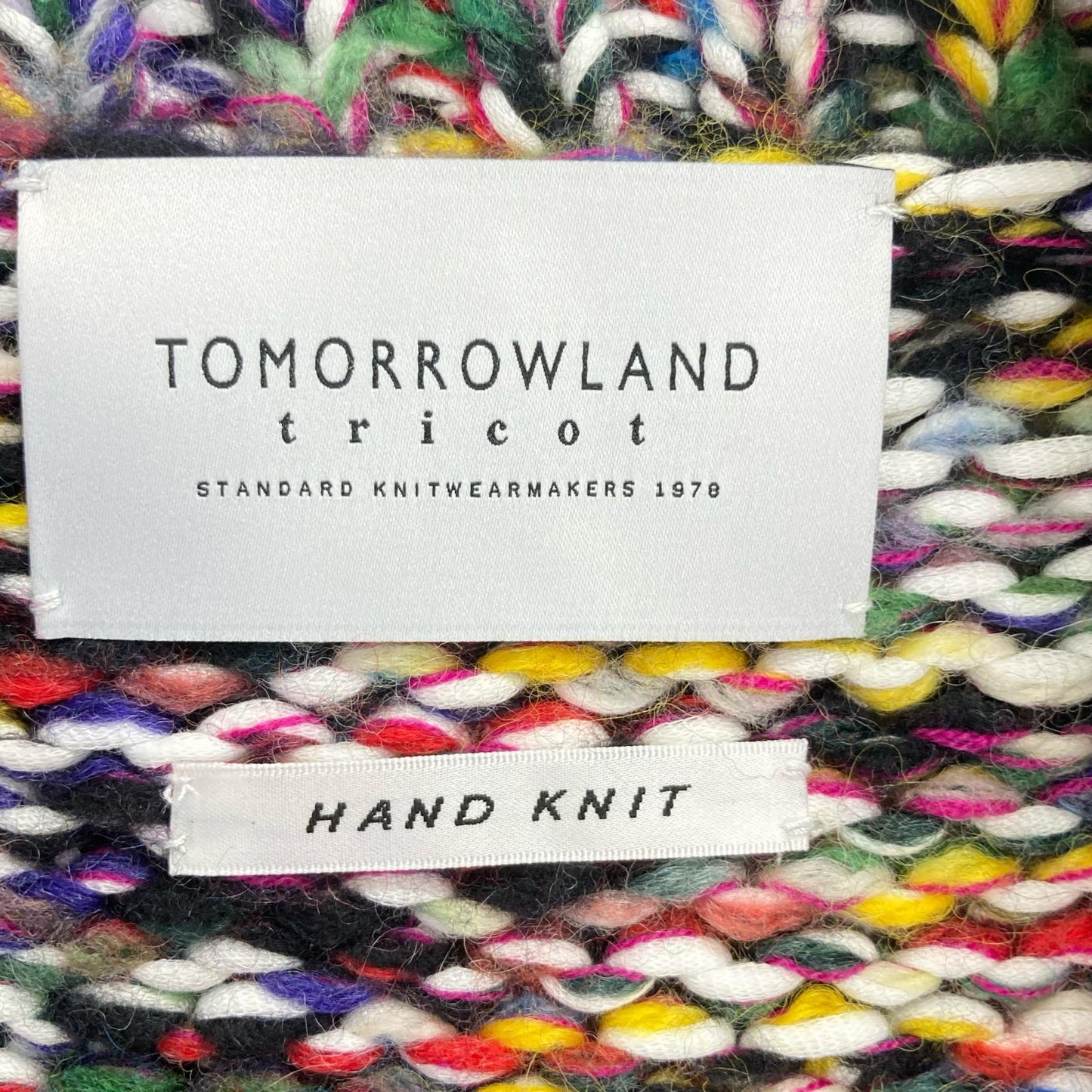 TOMORROWLAND Multi Mixed Yarn Cardigan Jacket Size F