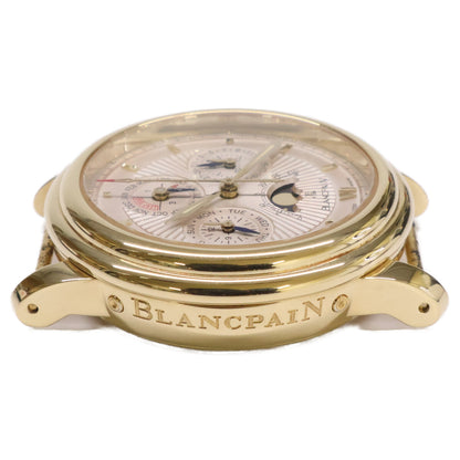 BLANCPAIN 18K Leman Perpetual Calendar Moonphase Watch