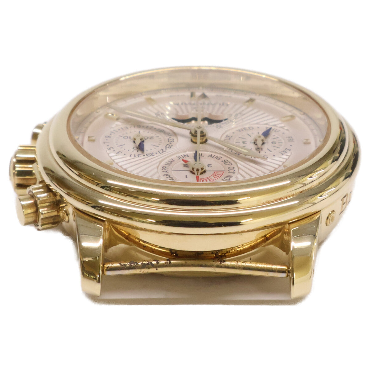 BLANCPAIN 18K Leman Perpetual Calendar Moonphase Watch