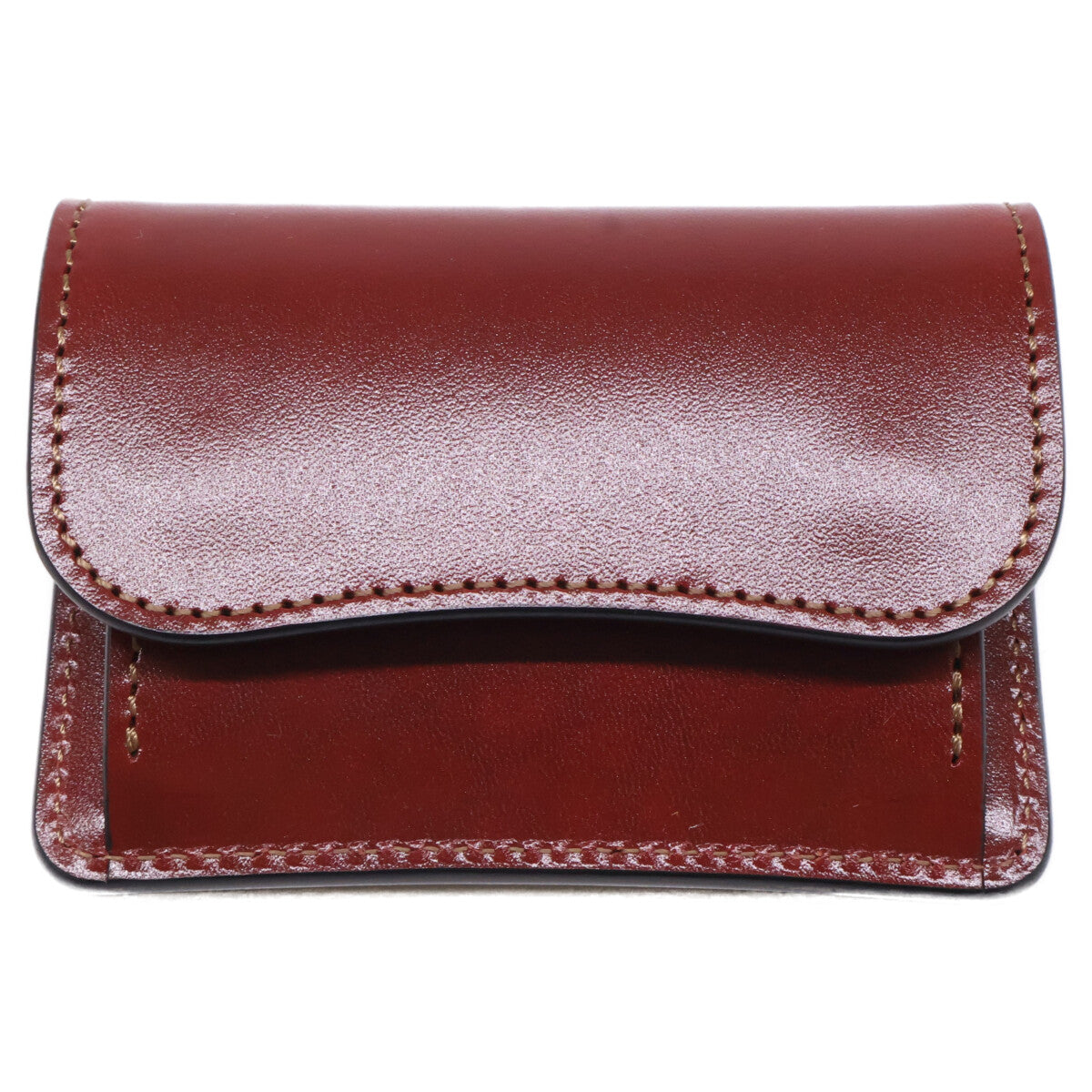 WILDSWANS TONGUE SD Saddle Pull-up Coin Wallet Size ONE SIZE