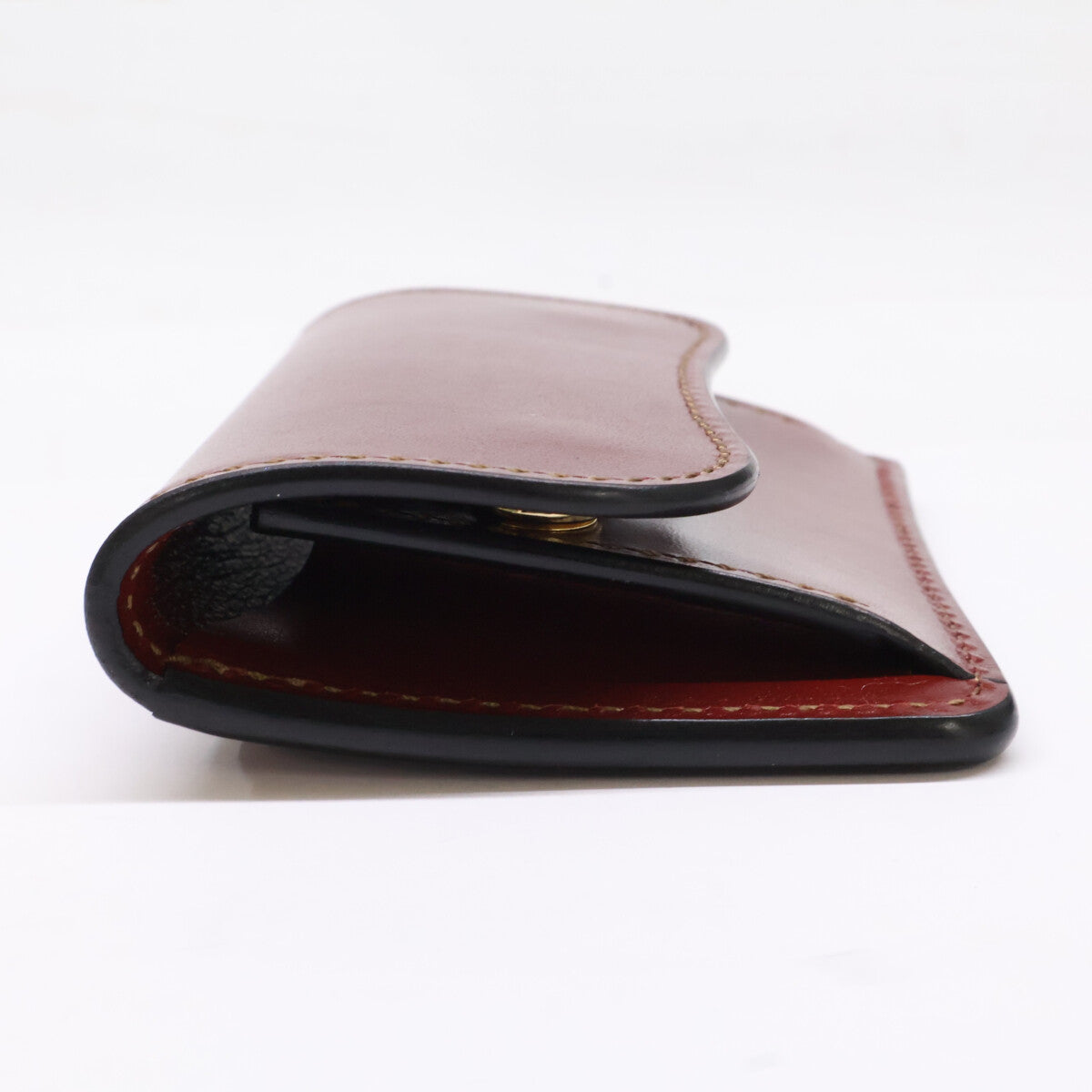 WILDSWANS TONGUE SD Saddle Pull-up Coin Wallet Size ONE SIZE