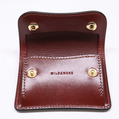 WILDSWANS TONGUE SD Saddle Pull-up Coin Wallet Size ONE SIZE