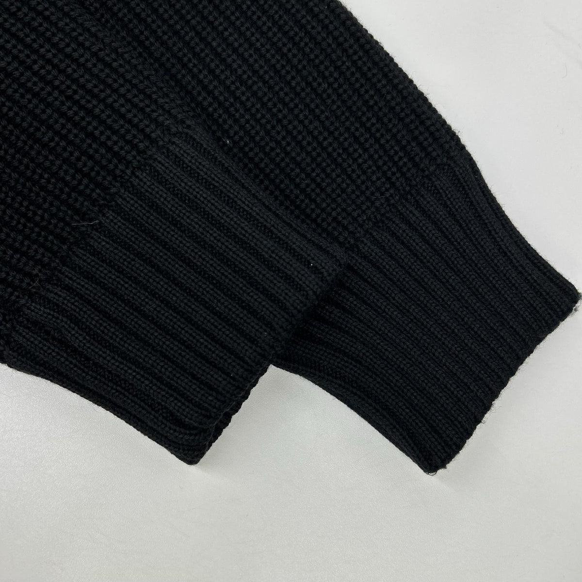 MONCLER Maglione Tricot Knit Cardigan Jacket Black Size M