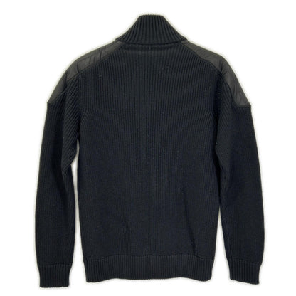 MONCLER Maglione Tricot Knit Cardigan Jacket Black Size M
