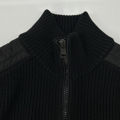 MONCLER Maglione Tricot Knit Cardigan Jacket Black Size M
