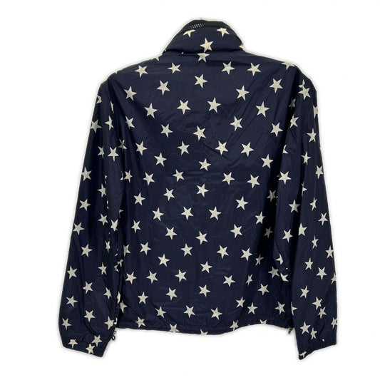 MONCLER Navy CAPBRETON Star Pattern Nylon Jacket