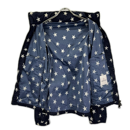 MONCLER Navy CAPBRETON Star Pattern Nylon Jacket