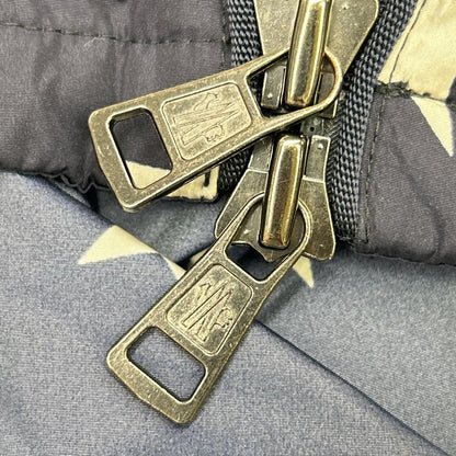 MONCLER Navy CAPBRETON Star Pattern Nylon Jacket
