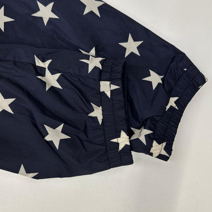 MONCLER Navy CAPBRETON Star Pattern Nylon Jacket