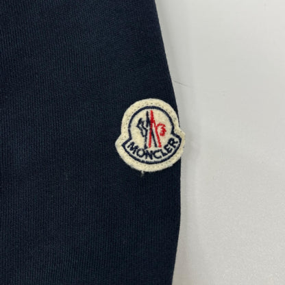 MONCLER Navy Maglia Cardigan Cotton Sweatshirt Size M