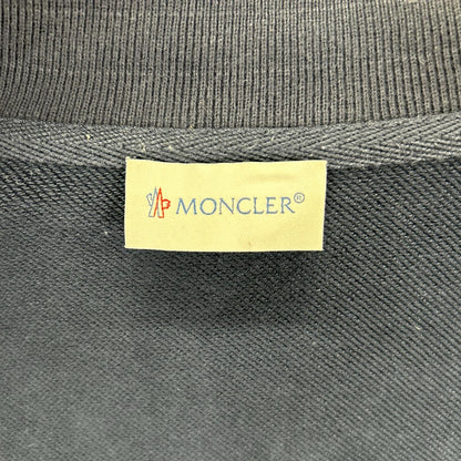 MONCLER Navy Maglia Cardigan Cotton Sweatshirt Size M