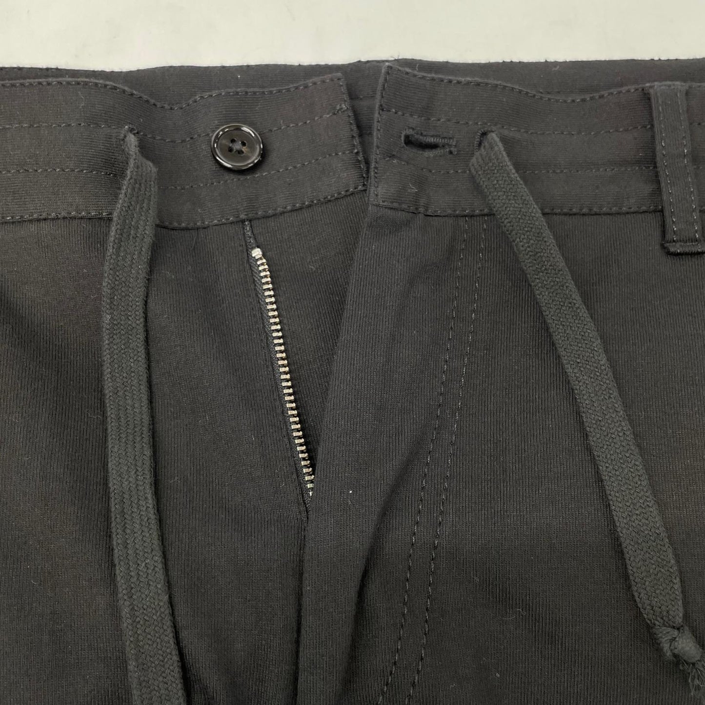ANN DEMEULEMEESTER Black 100% Cotton Trousers Size XS
