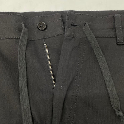 ANN DEMEULEMEESTER Black 100% Cotton Trousers Size XS