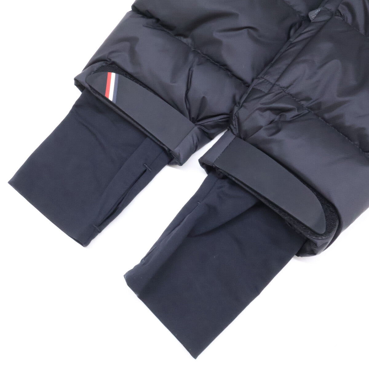 MONCLER 23' GRENOBLE CAMURAC Hooded Down Jacket Black Size 1