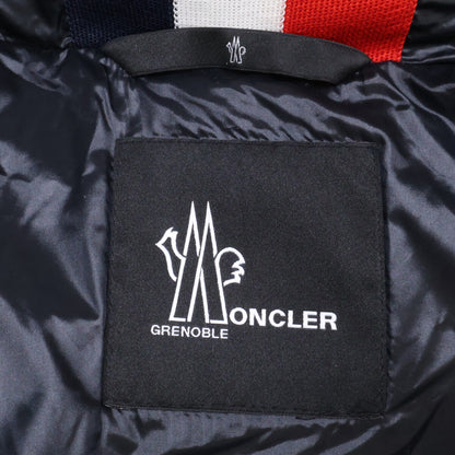 MONCLER 23' GRENOBLE CAMURAC Hooded Down Jacket Black Size 1