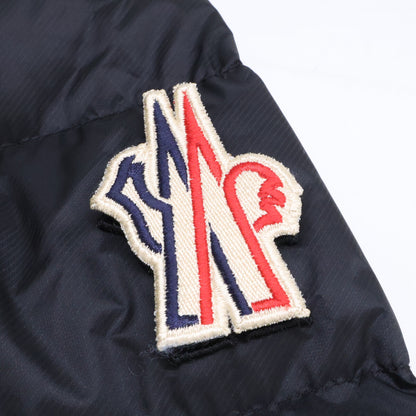 MONCLER 23' GRENOBLE CAMURAC Hooded Down Jacket Black Size 1