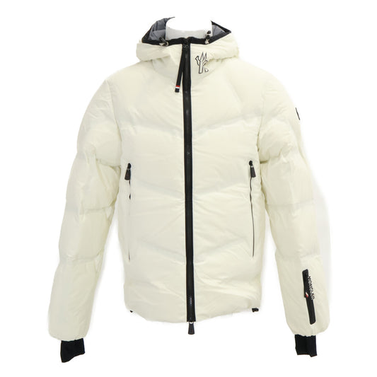 MONCLER Grenoble ARCESAZ Hooded Down Jacket White Size 1