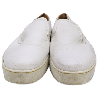 JOHNLOBB HAVEN 0318 Last Leather Slip-Ons White Size 11