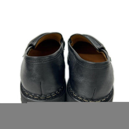 Paraboot REIMS Leather Penny Loafers Black Boots Size 6
