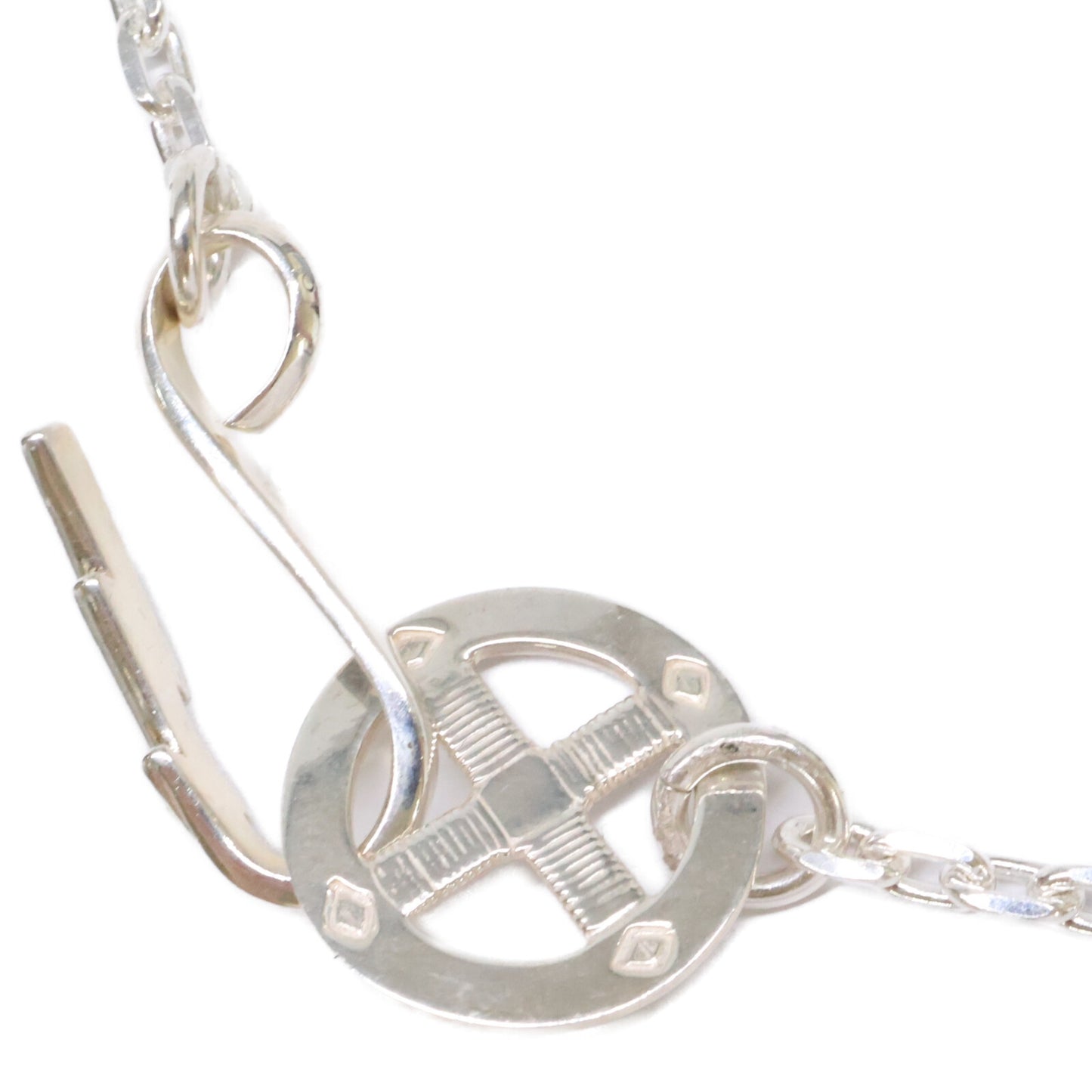 WASHIMITARO SV925 Thunder Hook Chain Necklace Size ONE SIZE