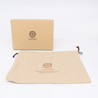 GANZO Thin Bridle Leather Bifold Wallet Hazel Size ONE SIZE