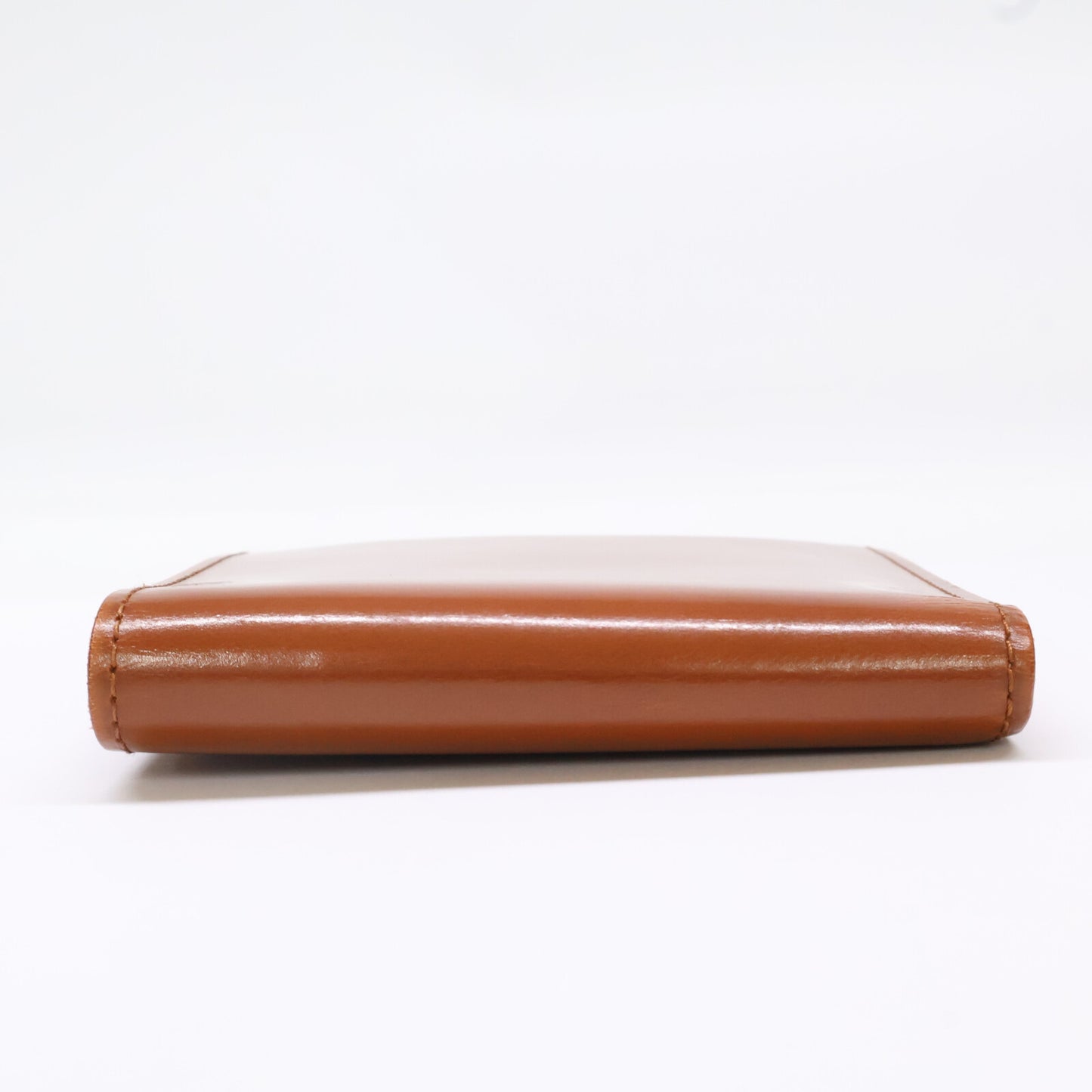 GANZO Thin Bridle Leather Bifold Wallet Hazel Size ONE SIZE
