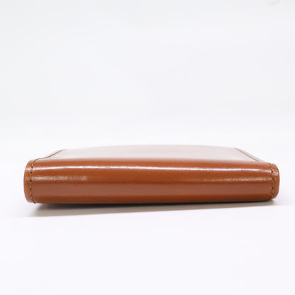 GANZO Thin Bridle Leather Bifold Wallet Hazel Size ONE SIZE