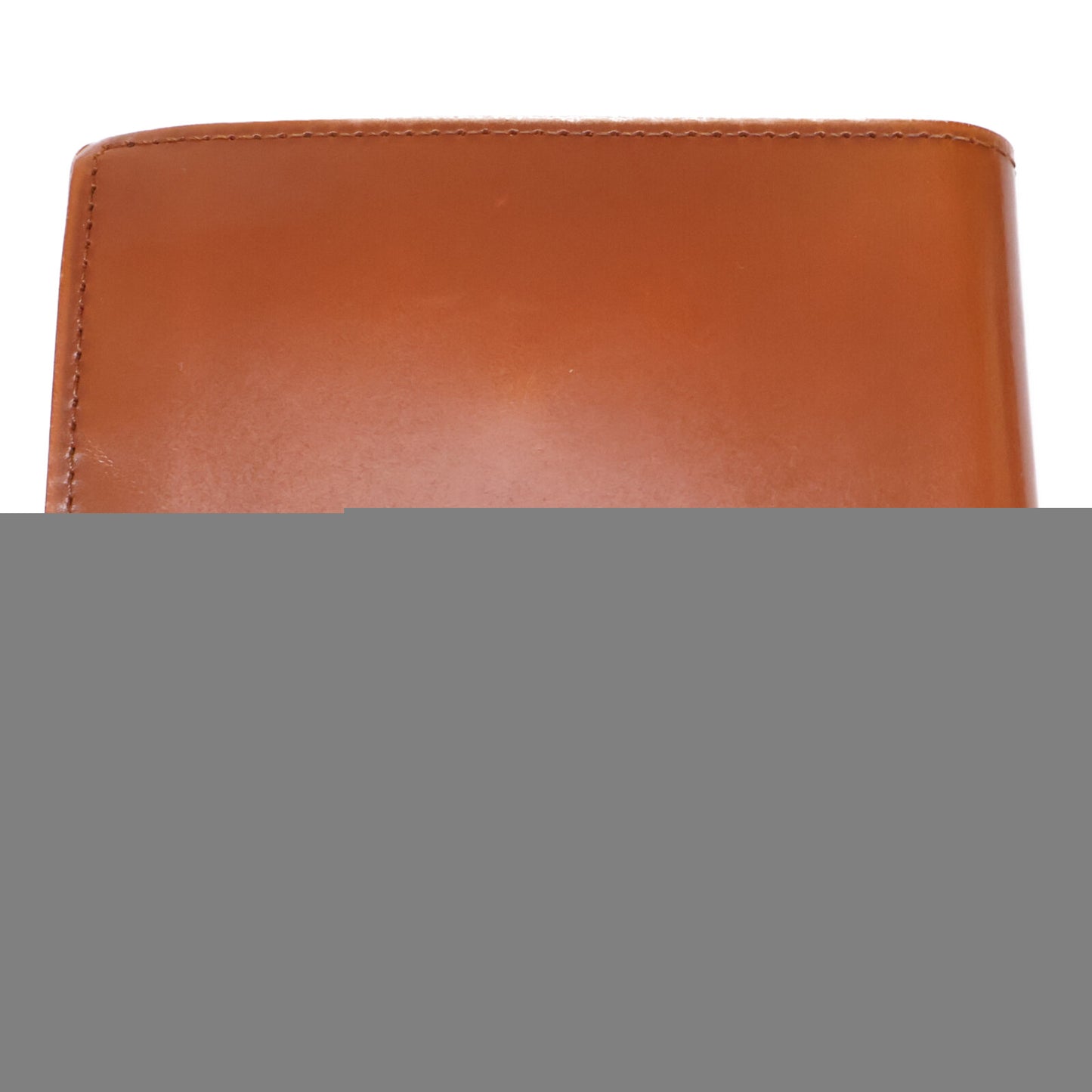 GANZO Thin Bridle Leather Bifold Wallet Hazel Size ONE SIZE