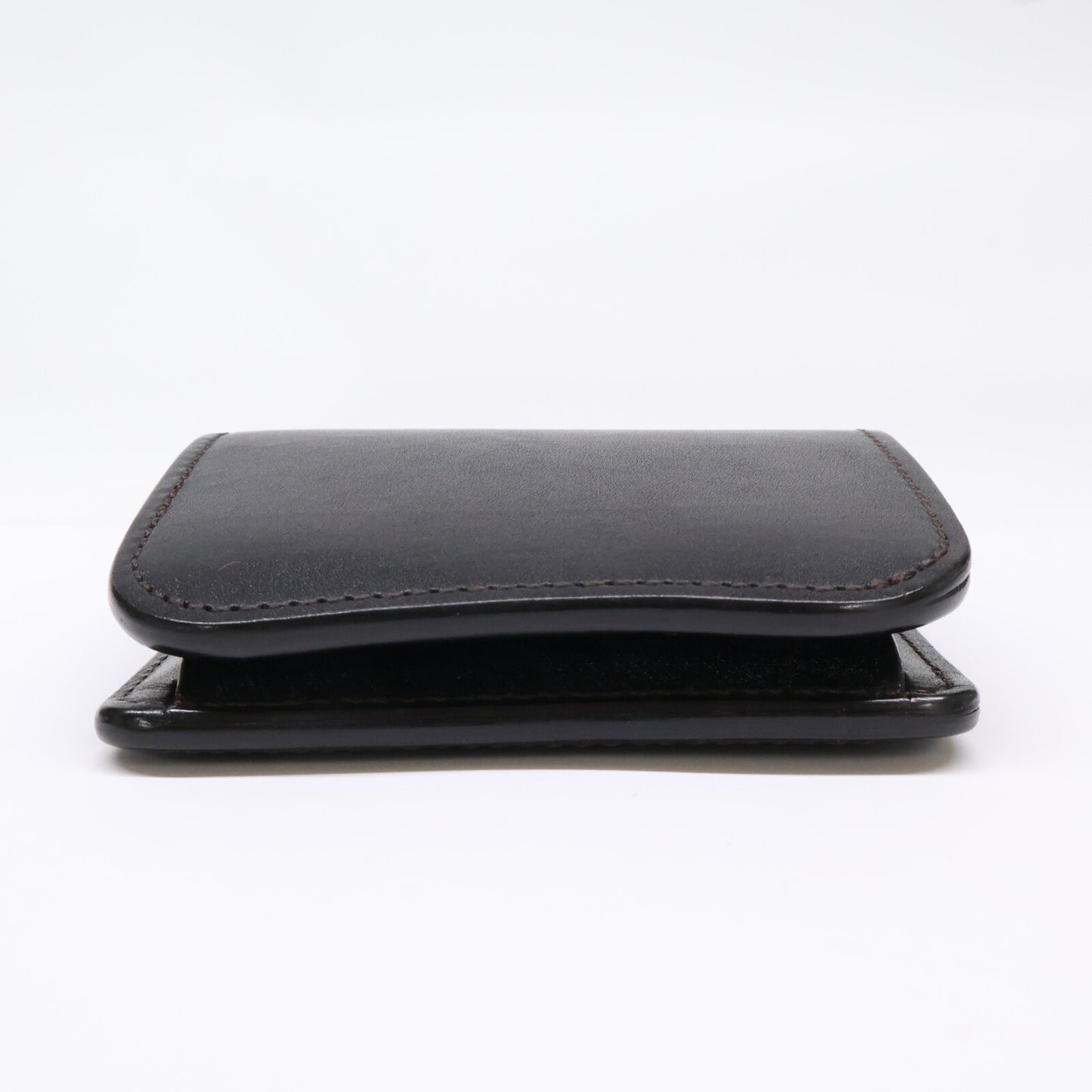 WILDSWANS PALM V2 Bridle Leather Wallet Black Size ONE SIZE