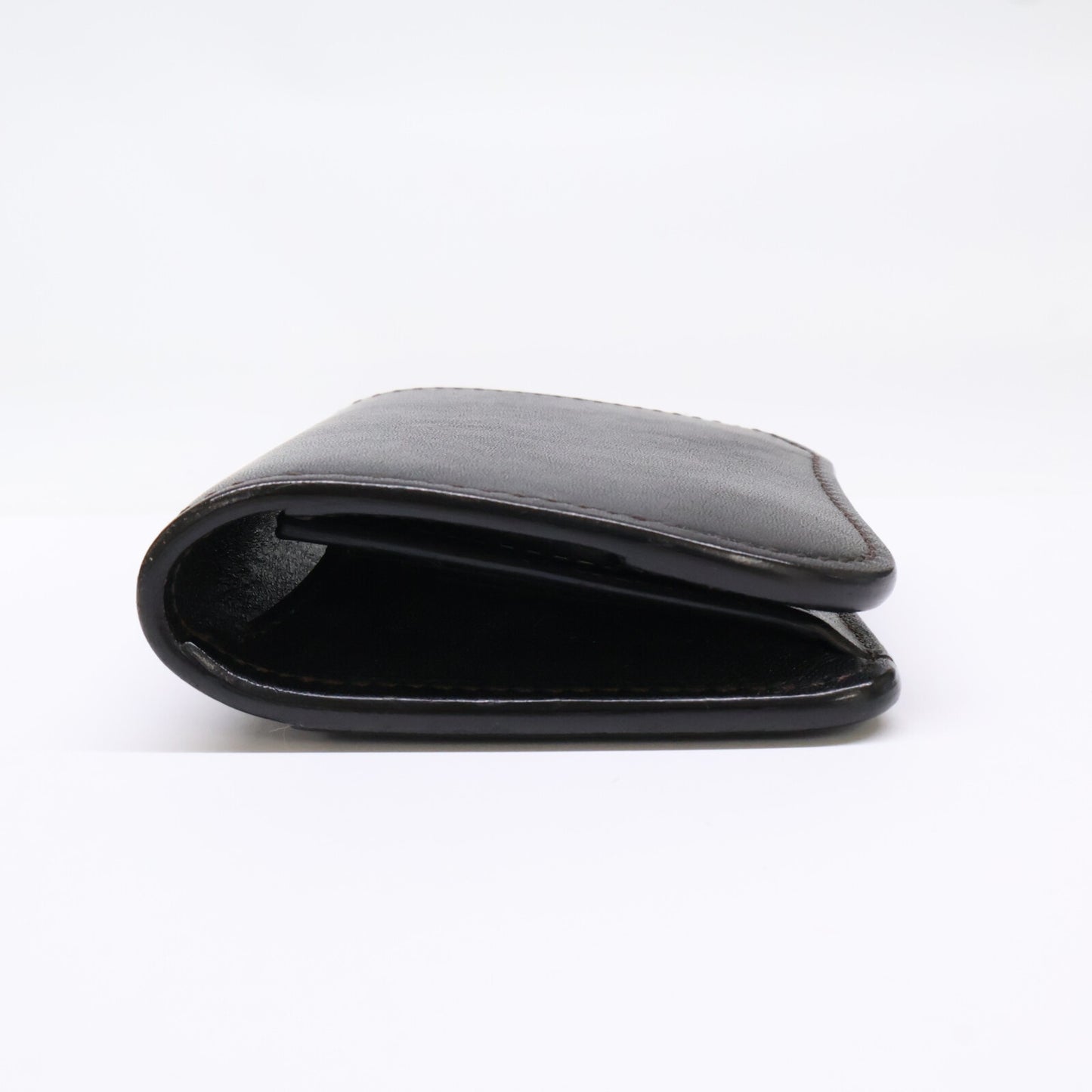 WILDSWANS PALM V2 Bridle Leather Wallet Black Size ONE SIZE