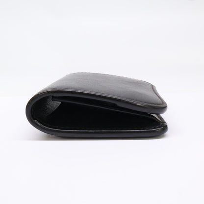 WILDSWANS PALM V2 Bridle Leather Wallet Black Size ONE SIZE