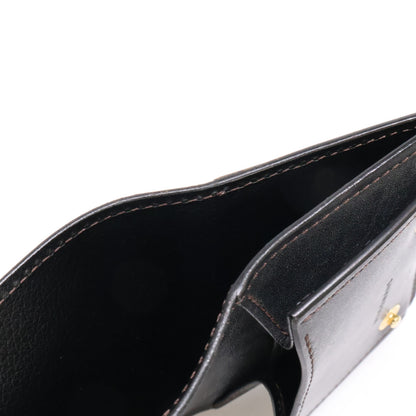 WILDSWANS PALM V2 Bridle Leather Wallet Black Size ONE SIZE