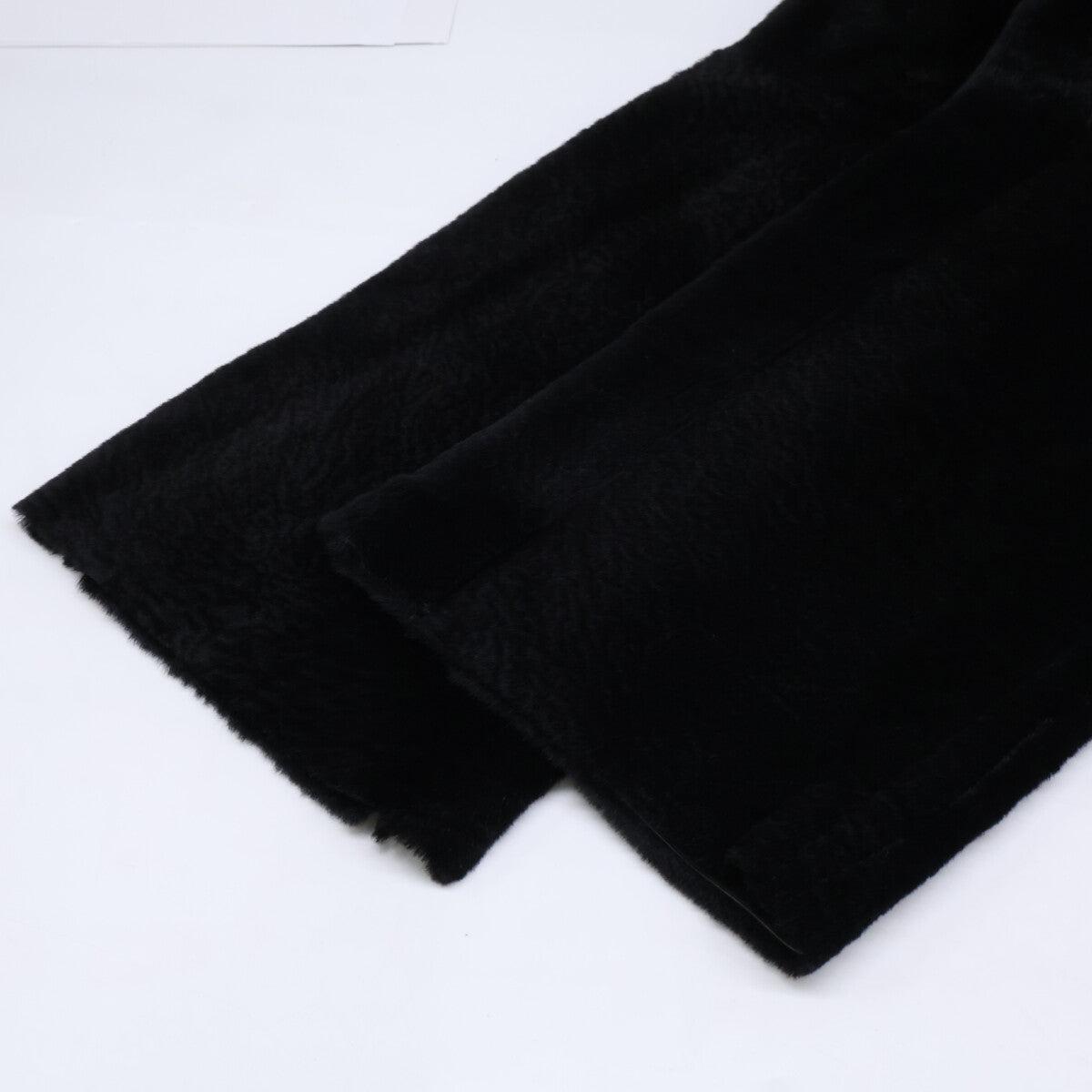 HUGOBOSS Kangaroo Leather Double Breasted Coat Black Size M