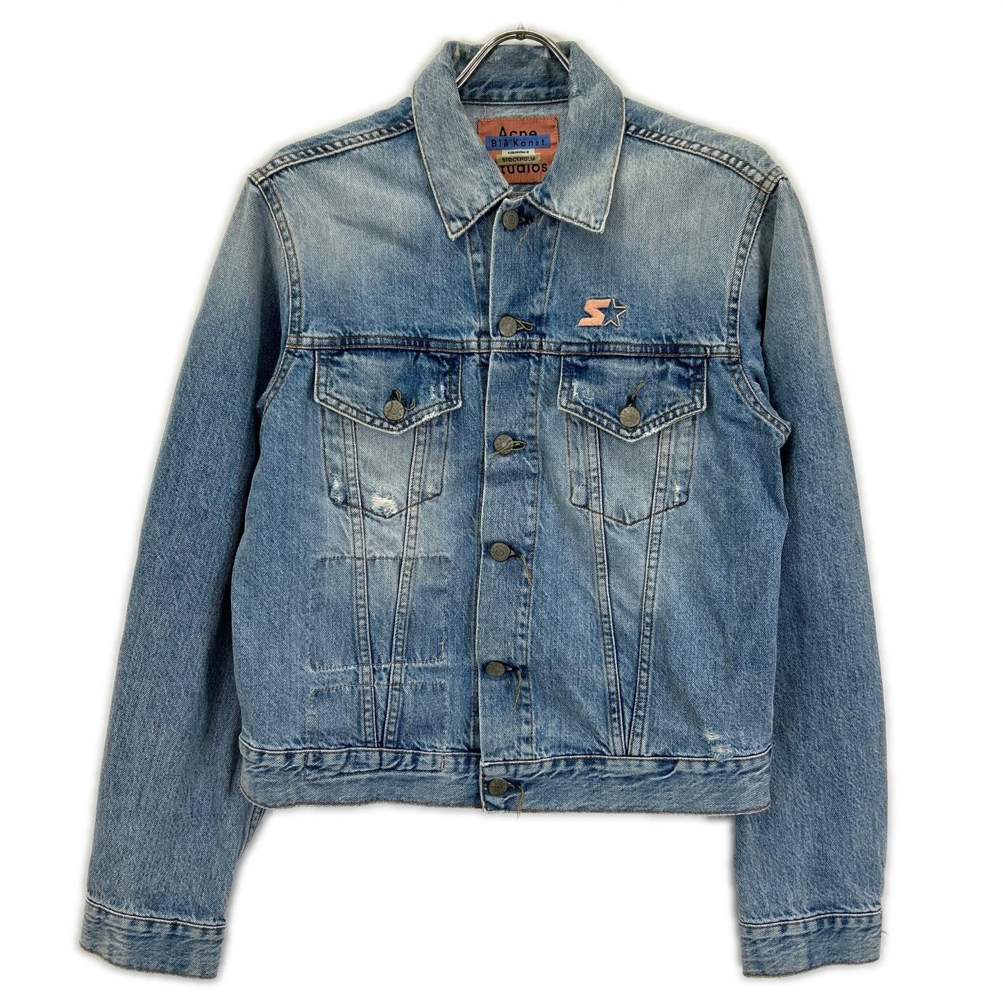 ACNE STUDIOS BLÅ KONST Denim Jacket Indigo Size 44