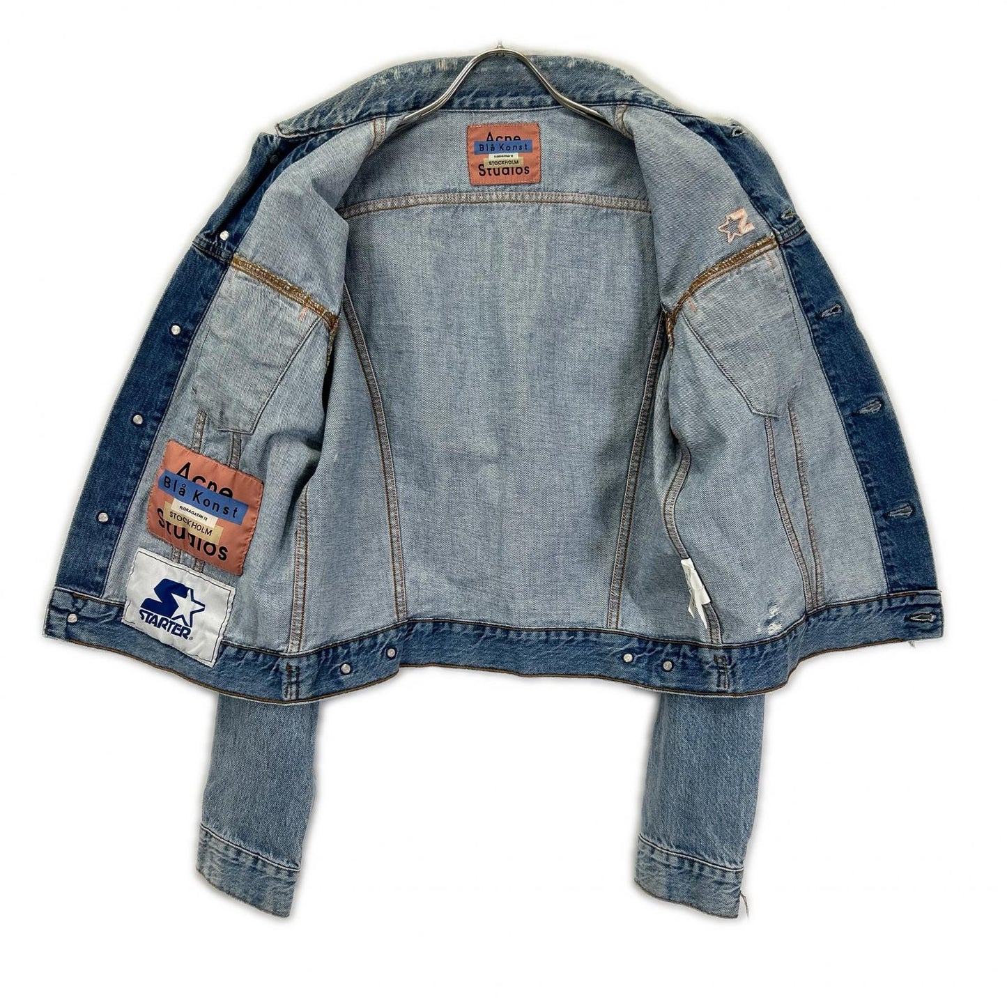 ACNE STUDIOS BLÅ KONST Denim Jacket Indigo Size 44