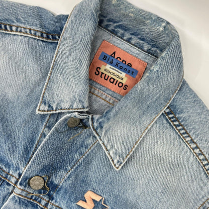 ACNE STUDIOS BLÅ KONST Denim Jacket Indigo Size 44